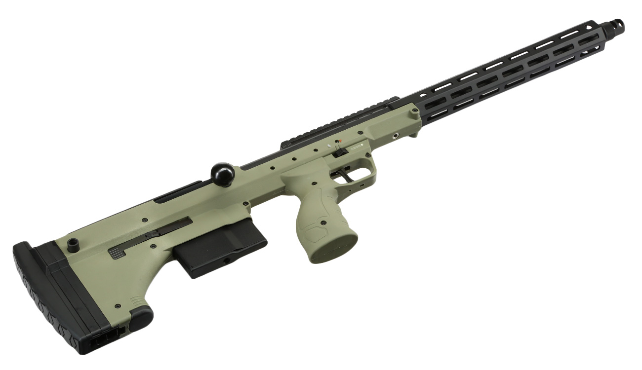 Silverback Desert Tech SRS-A2 / M2 Covert 22 Zoll Pull-Bolt Bullpup Springer 6mm BB oliv Bild 4