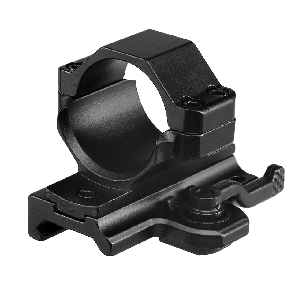 Aim-O 21mm QD-Mount / Halterung f. 30mm Red-Dot Zielgerte schwarz