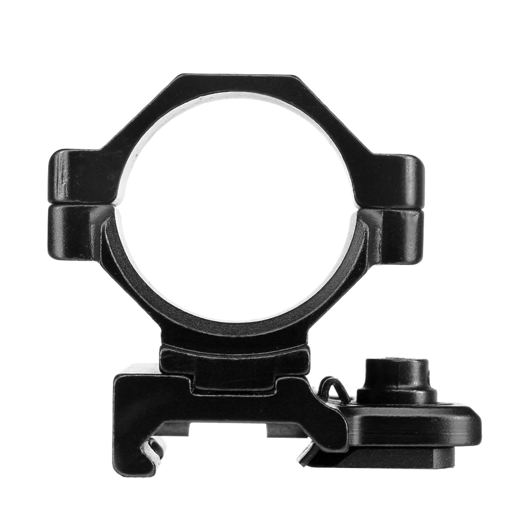 Aim-O 21mm QD-Mount / Halterung f. 30mm Red-Dot Zielgerte schwarz Bild 4