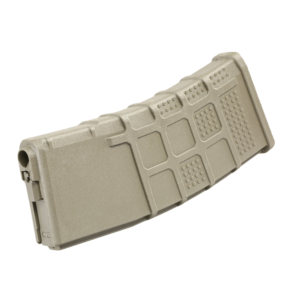 Airsoft Systems M4 ASMAG Polymer Magazin LowCap 85 Schuss light tan kaufen