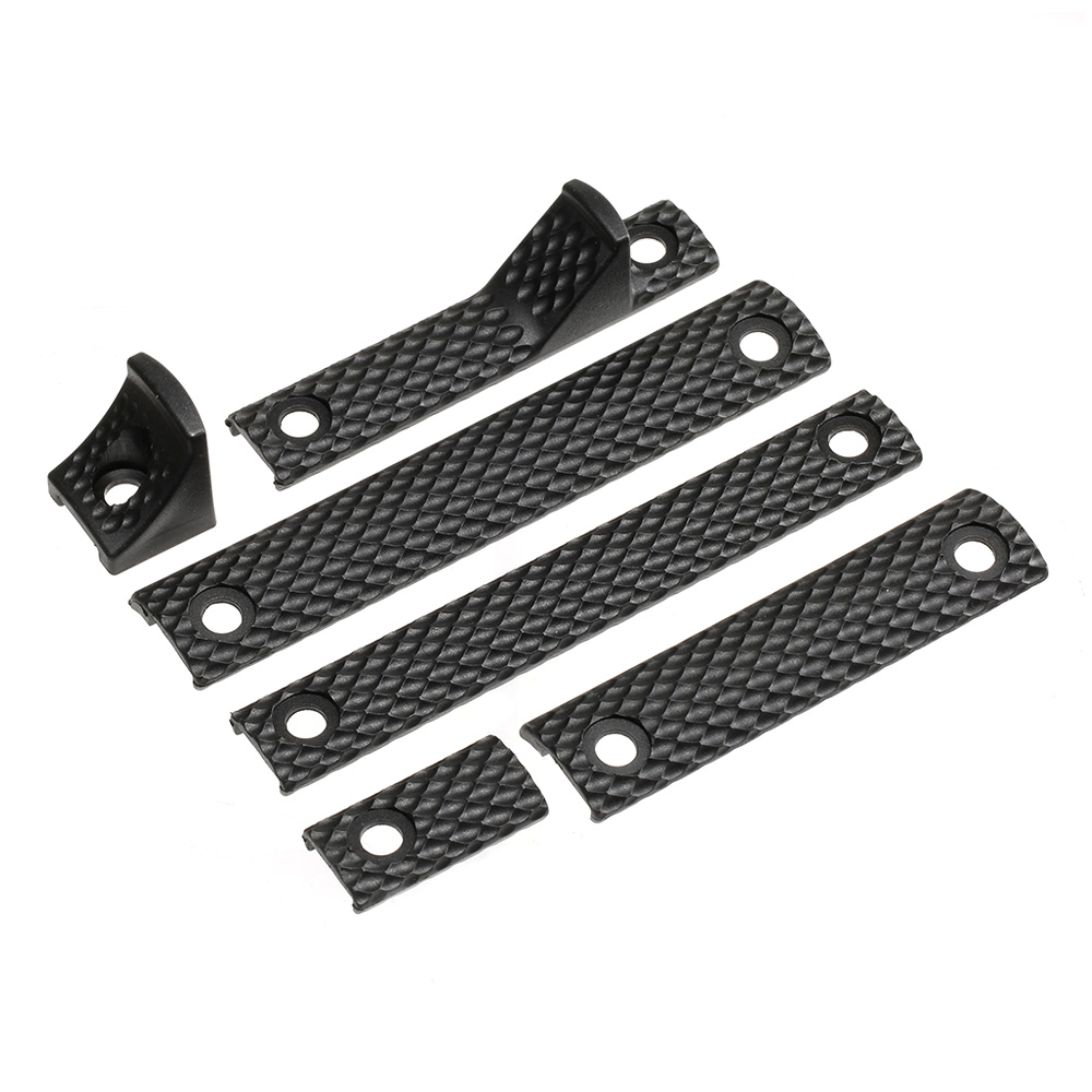 King Arms Rail Cover Set f. King Arms M-LOK TWS Ver. 2 Handguard schwarz Bild 1