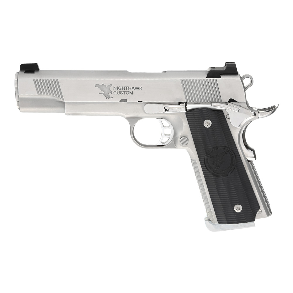 RWA Nighthawk Custom GRP Edelstahl CO2 BlowBack 6mm BB Stainless Steel - Limited Edition Bild 1