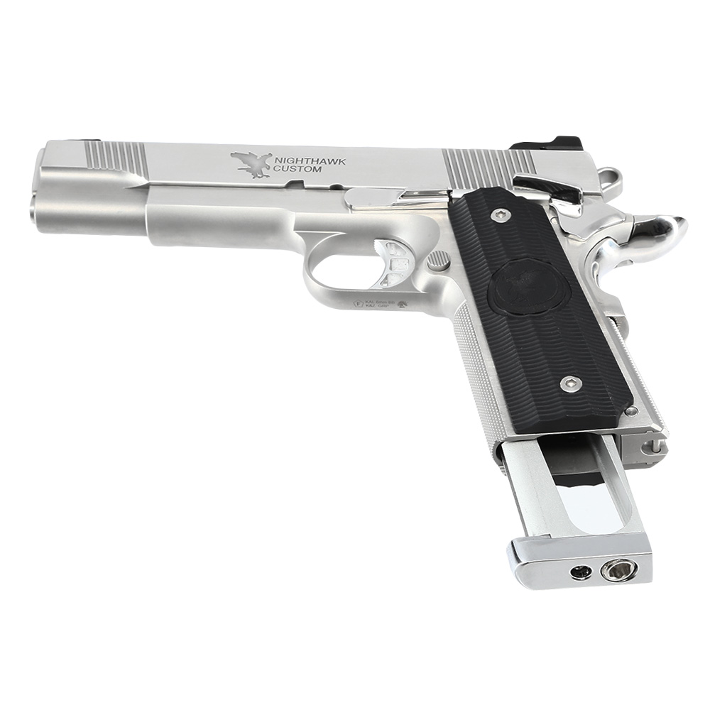 RWA Nighthawk Custom GRP Edelstahl CO2 BlowBack 6mm BB Stainless Steel - Limited Edition Bild 5