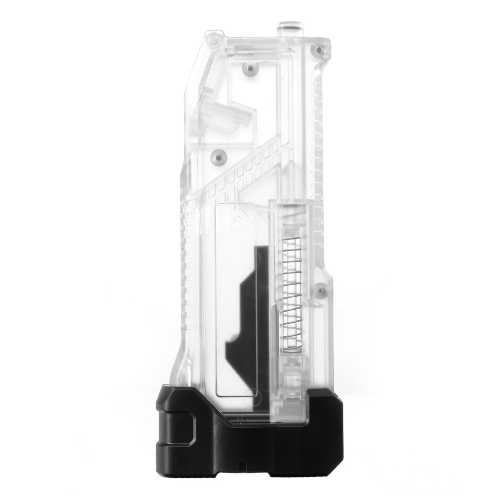 Satellite High Bullet BB Loader Plus Speedloader f. M4 AEG / S-AEG / GBB Magazine transparent Bild 6