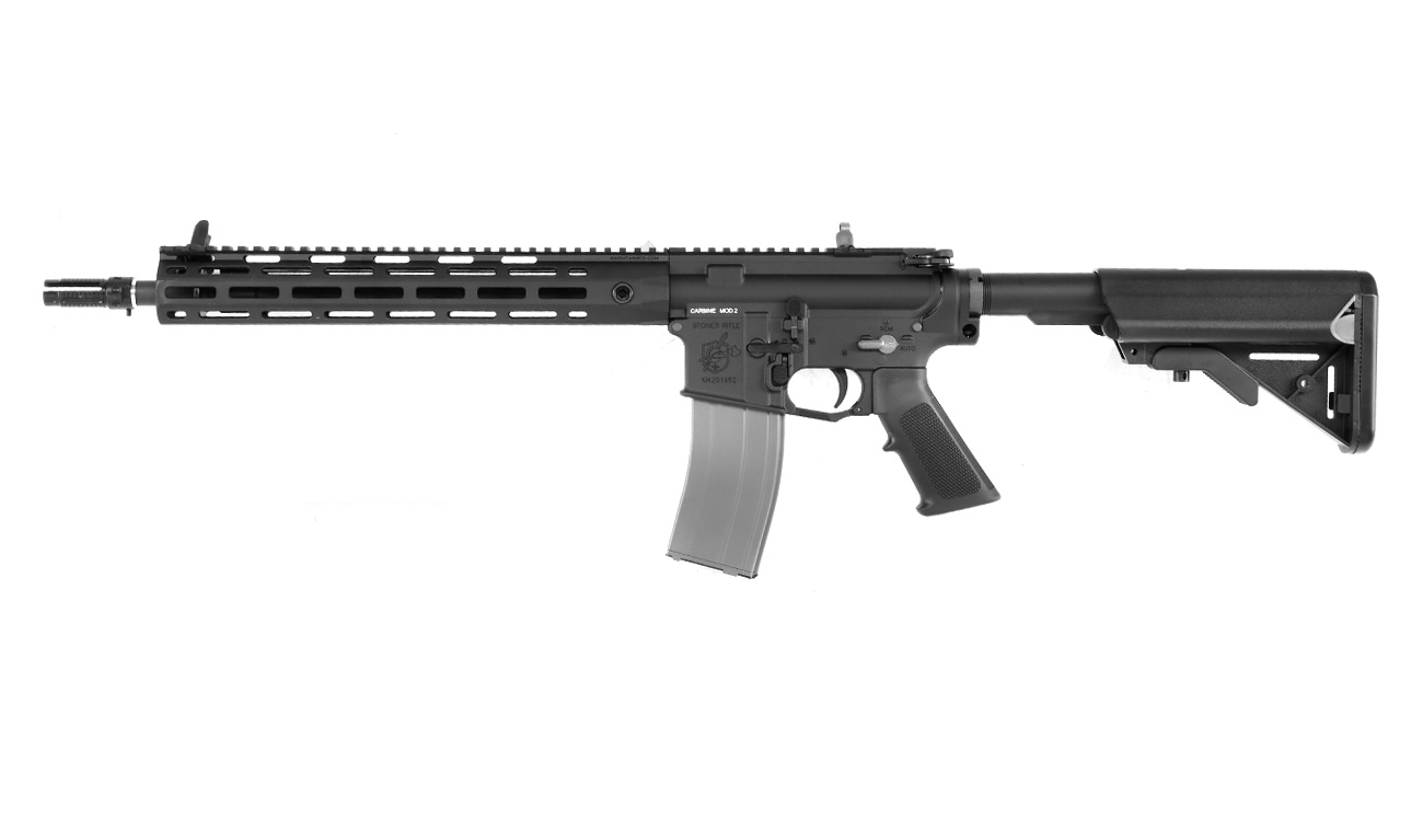 VFC KAC SR-16E3 Carbine MOD2 M-LOK Vollmetall Gas-Blow-Back 6mm BB schwarz Bild 1