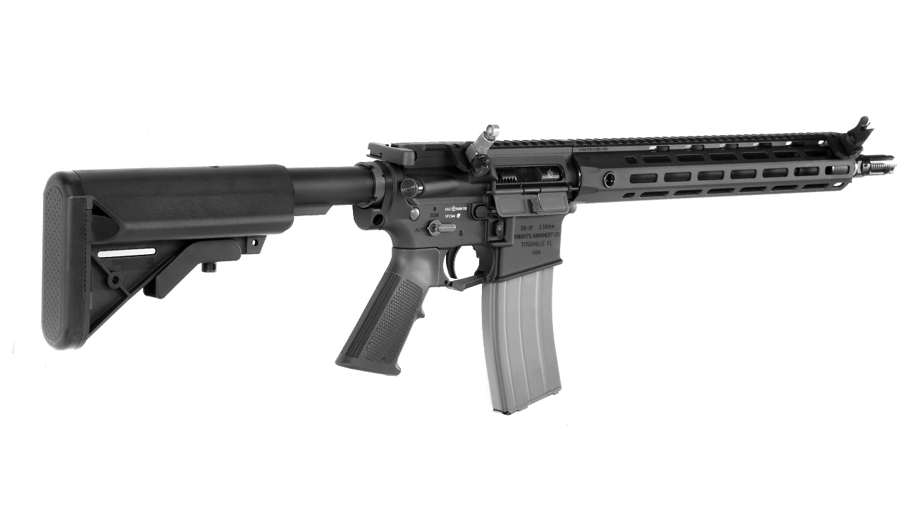 VFC KAC SR-16E3 Carbine MOD2 M-LOK Vollmetall Gas-Blow-Back 6mm BB schwarz Bild 3