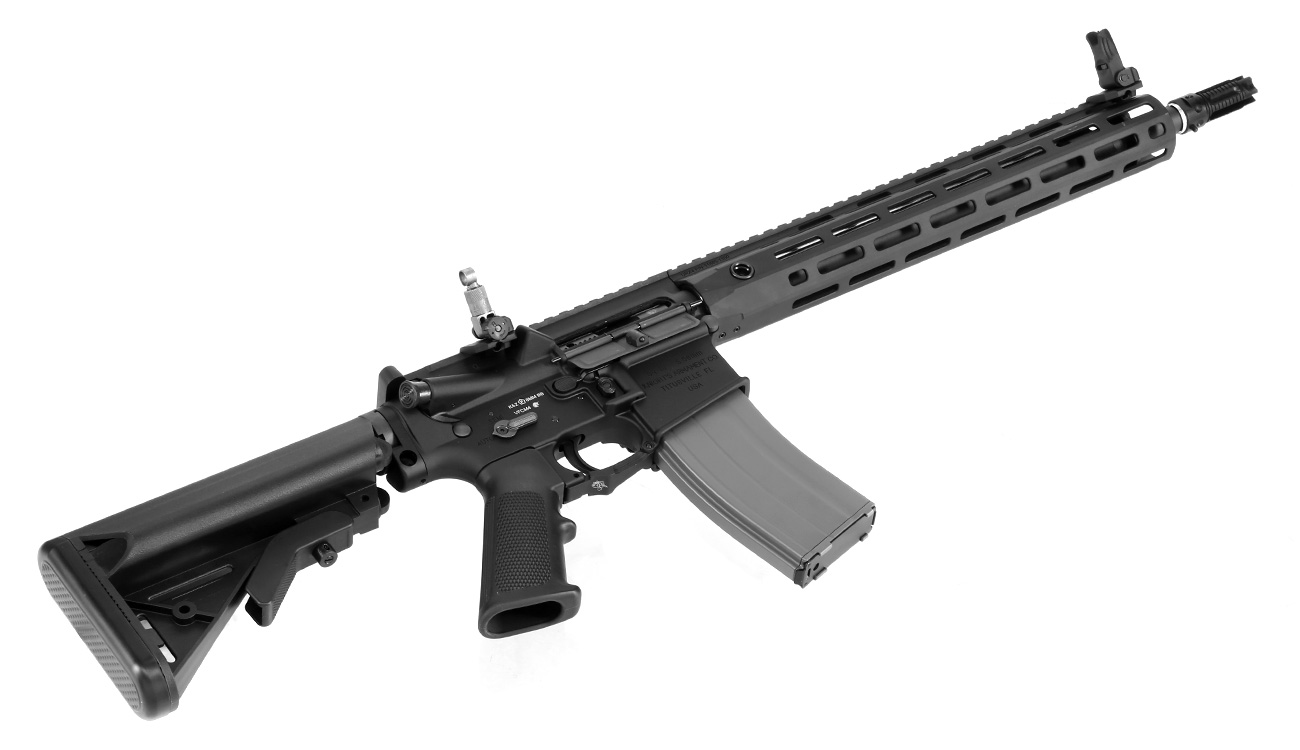 VFC KAC SR-16E3 Carbine MOD2 M-LOK Vollmetall Gas-Blow-Back 6mm BB schwarz Bild 4