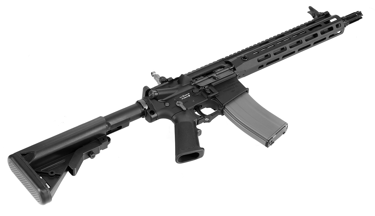 VFC KAC SR16E3 CQB MOD2 M-LOK Vollmetall Gas-Blow-Back 6mm BB schwarz Bild 5