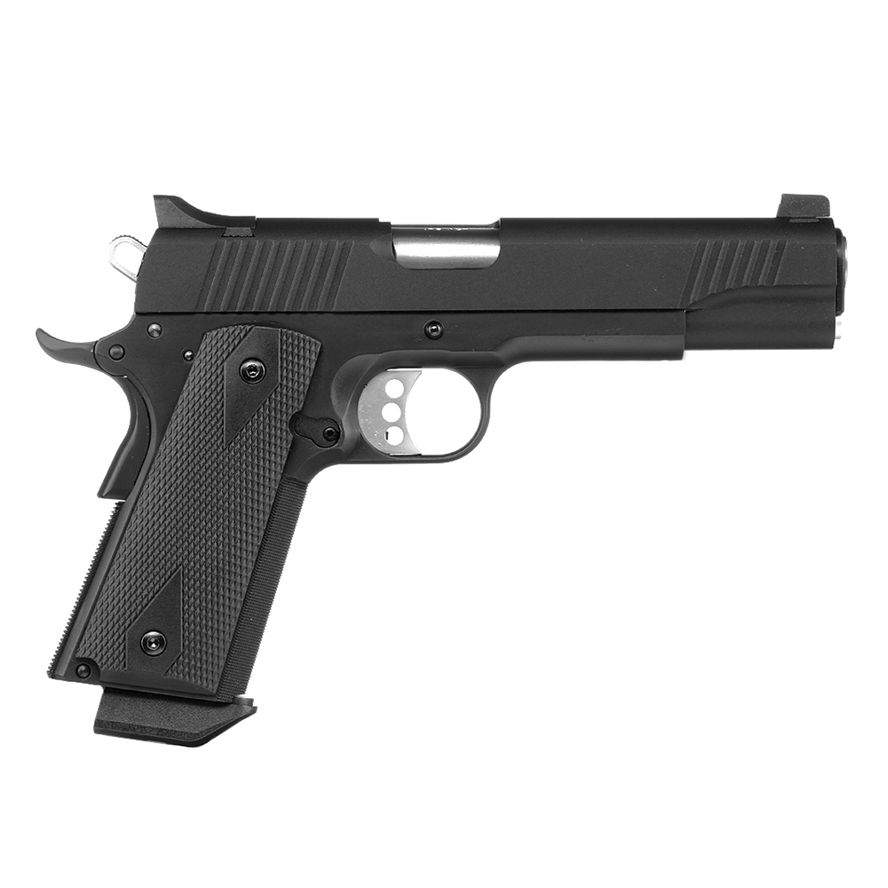 VFC M1911 Tactical Custom Vollmetall GBB 6mm BB schwarz Bild 1