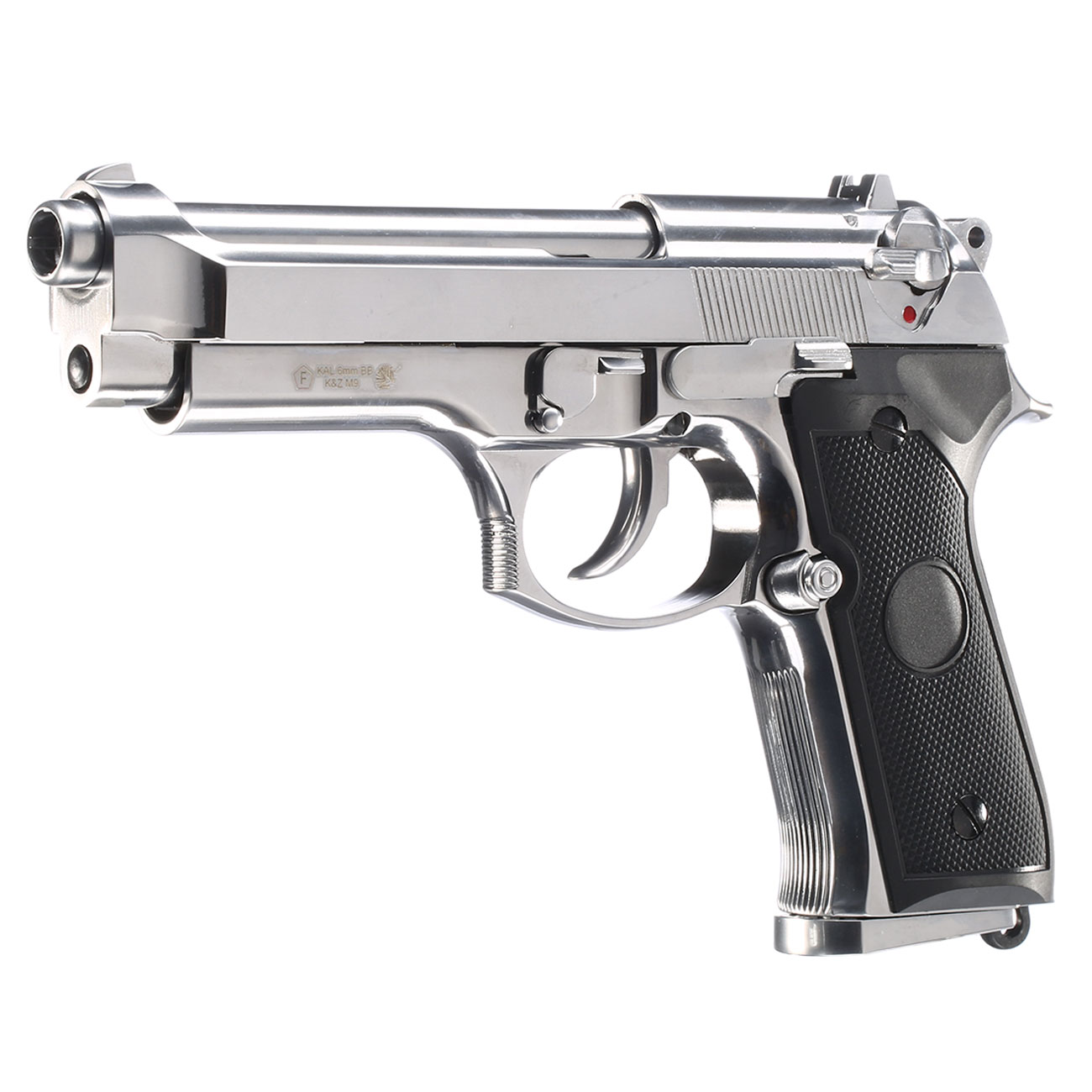 B&W Airsoft M9 Vollmetall GBB 6mm BB chrom