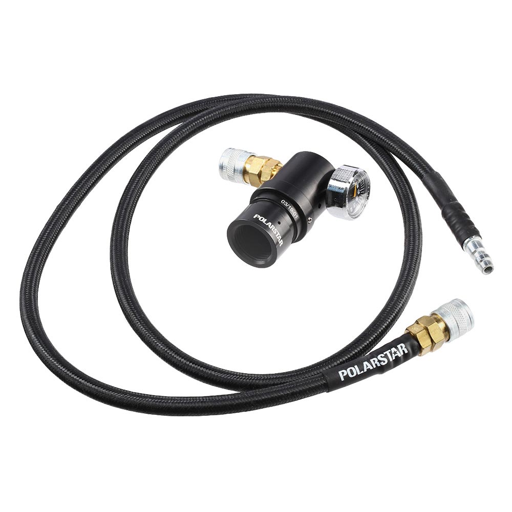 Polar Star Micro Reg GEN2 HPA Regulator schwarz inkl. 42 Zoll Braided Remote-Line schwarz - US Version Bild 3