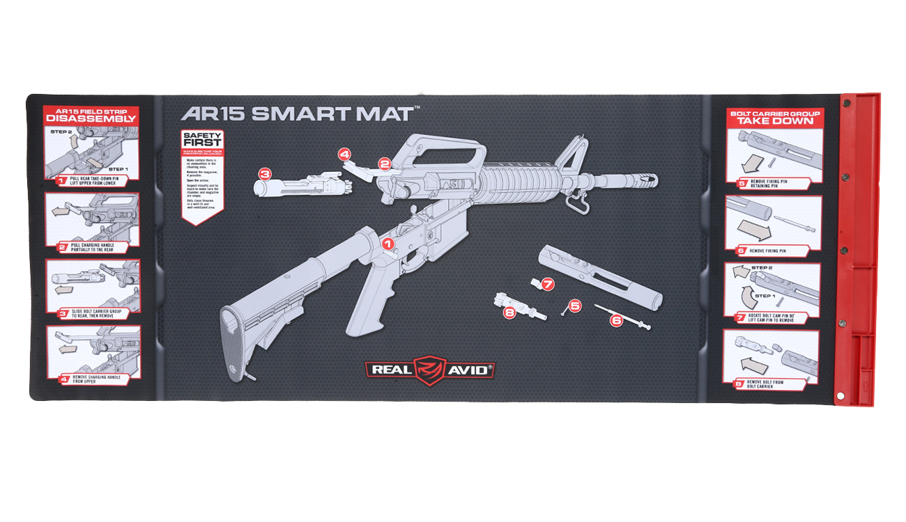 Real Avid AR-15 Smart Mat - Next-Gen Reinigungsunterlage fr Gewehre
