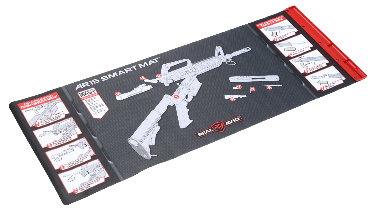 Real Avid AR-15 Smart Mat - Next-Gen Reinigungsunterlage fr Gewehre Bild 1