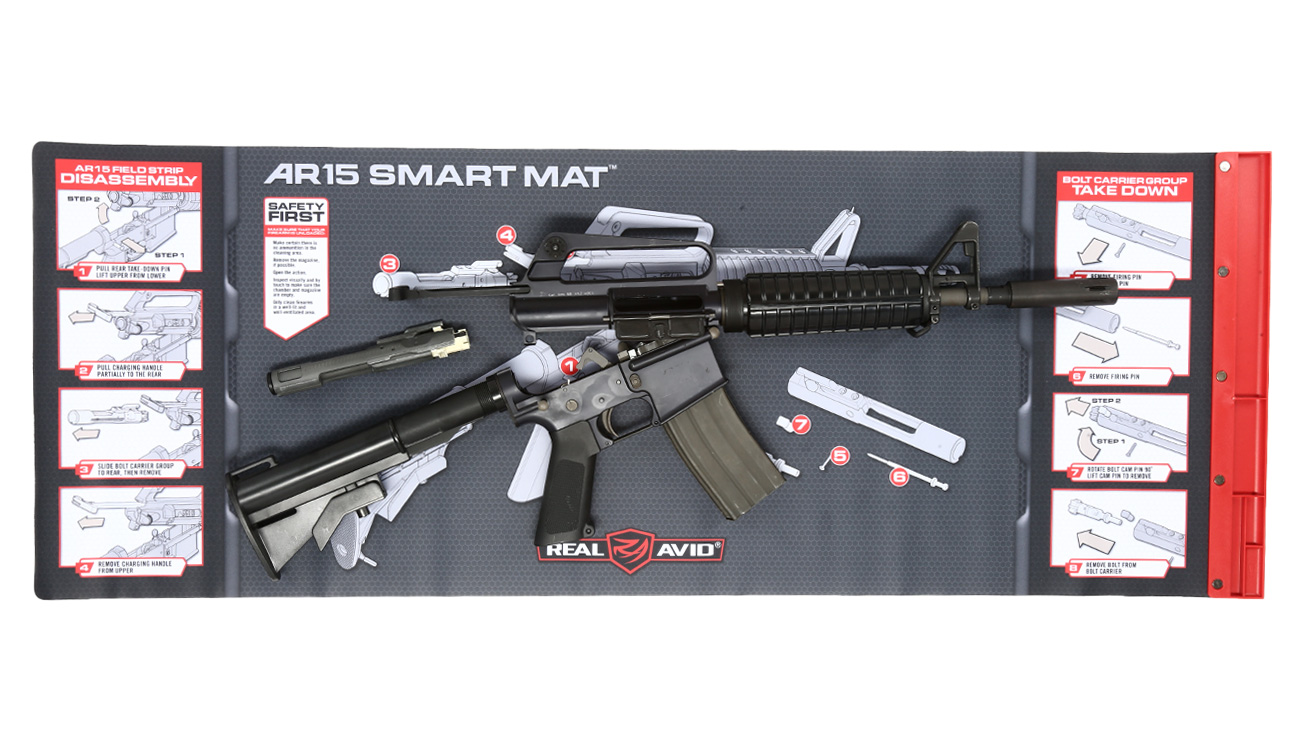 Real Avid AR-15 Smart Mat - Next-Gen Reinigungsunterlage fr Gewehre Bild 5