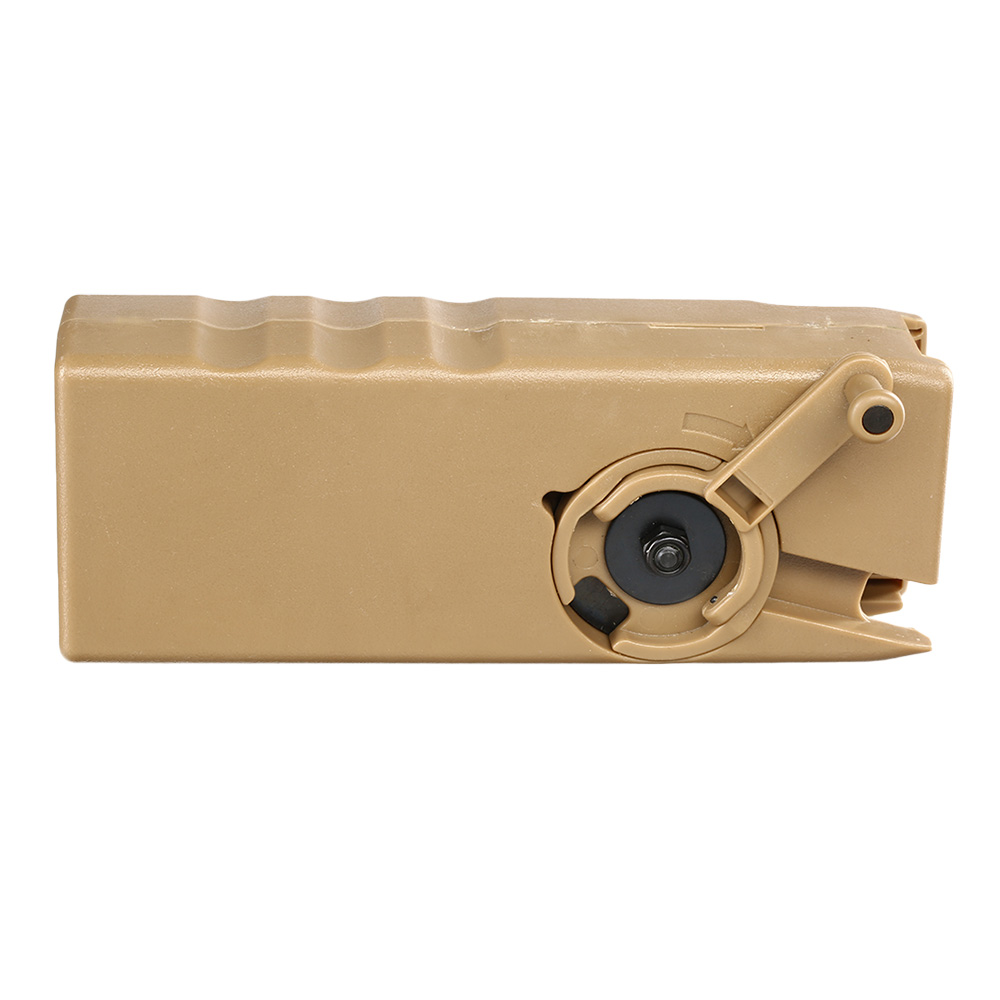 WoSport 1000 Rounds Magazin-Speedloader f. M4 AEG / S-AEG Magazine Desert Tan Bild 1