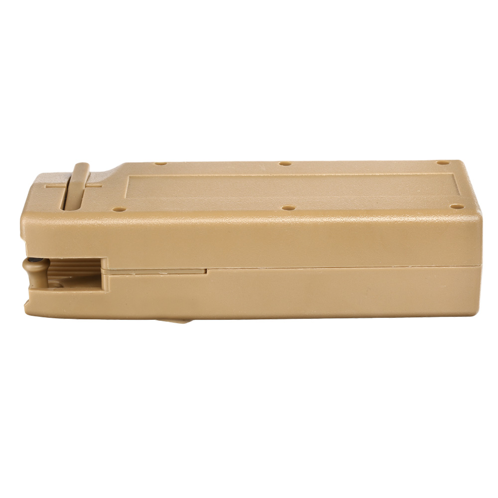 WoSport 1000 Rounds Magazin-Speedloader f. M4 AEG / S-AEG Magazine Desert Tan Bild 3