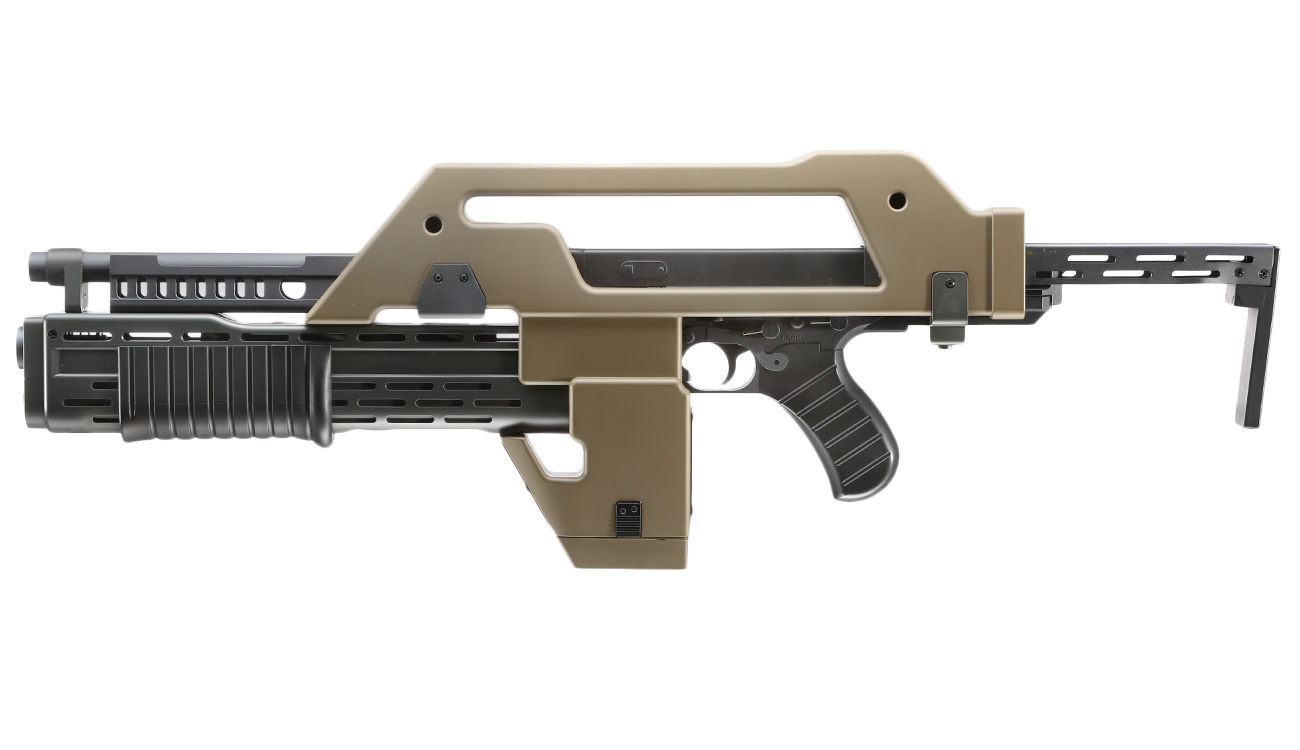 Snow Wolf M41-A Pulse Rifle S-AEG 6mm BB tan Bild 1