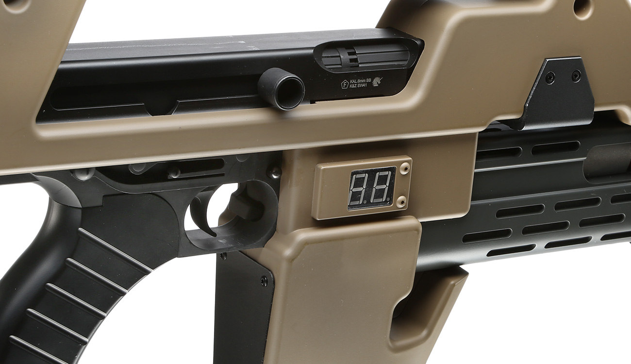 Snow Wolf M41-A Pulse Rifle S-AEG 6mm BB tan Bild 8