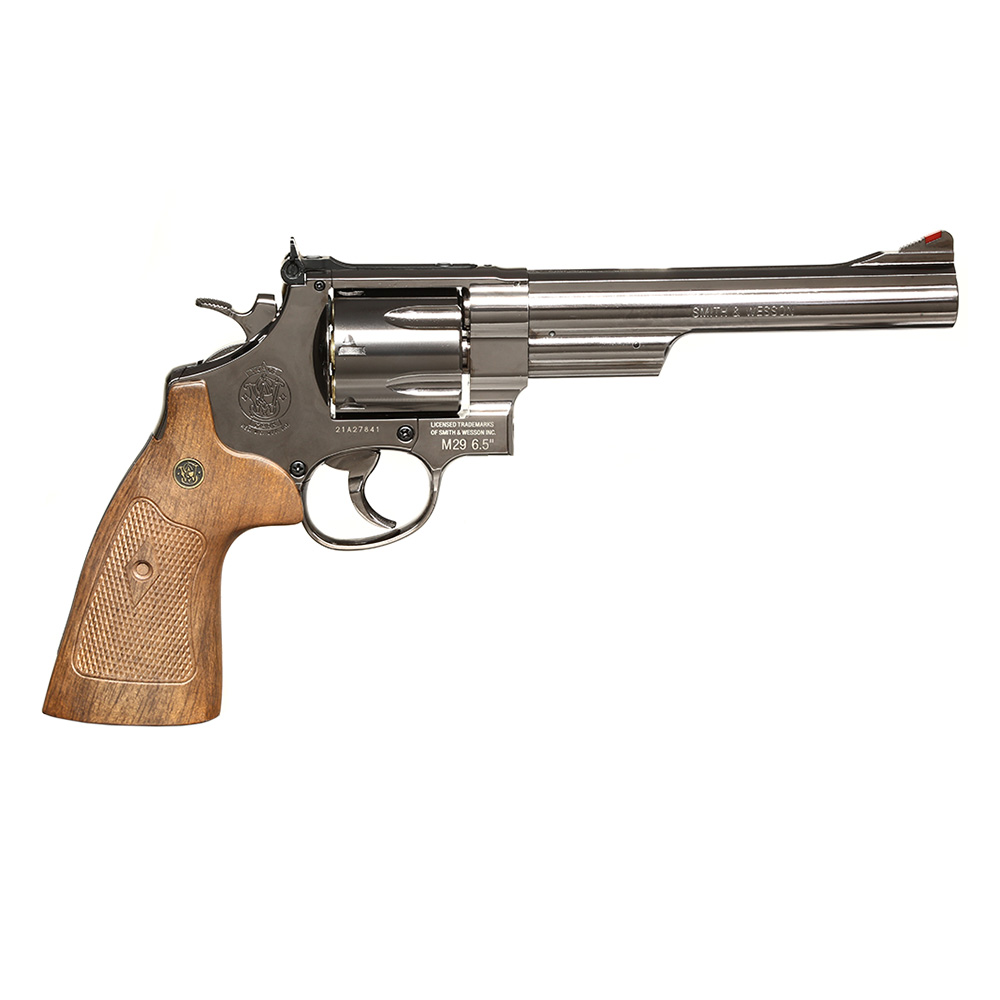 Smith & Wesson Model 29 6,5 Zoll Vollmetall CO2 Revolver 6mm BB Black-Chrome-Finish Bild 2