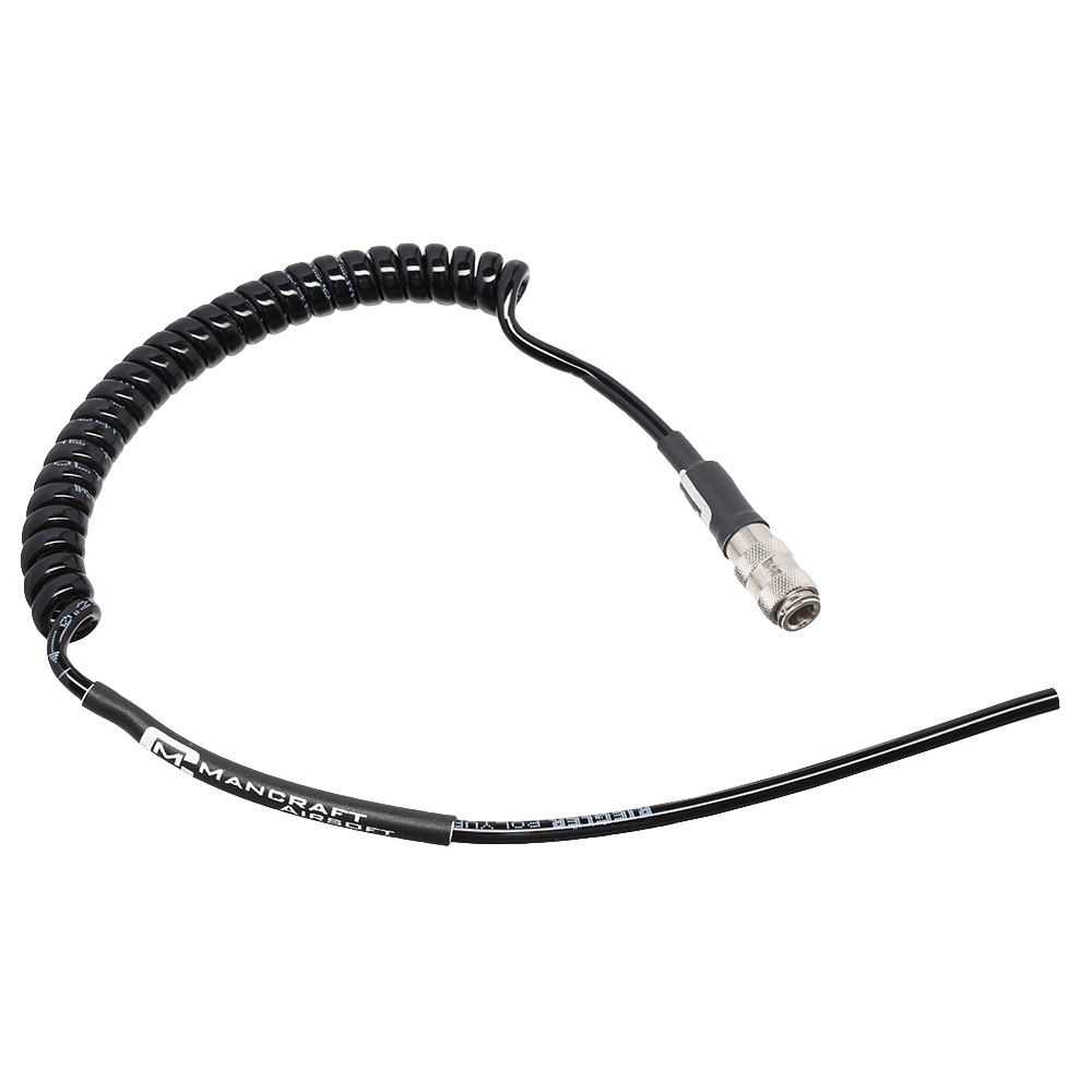 Mancraft High Pressure Pistol Lanyard mit Quick Release fr Wei-ETech / KJ Works HPA Adapter schwarz