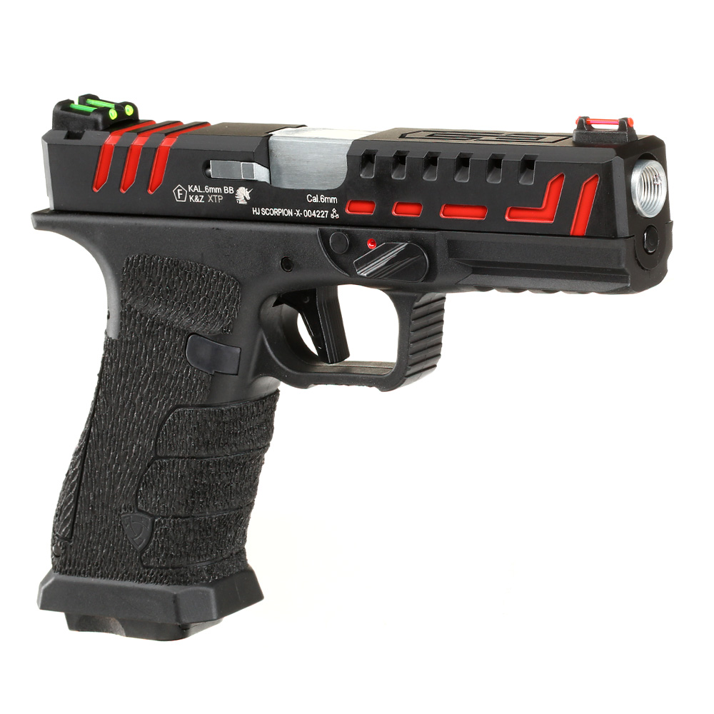 APS XTP Scorpion X D-Mod mit Metallschlitten CO2BB 6mm BB schwarz Bild 7