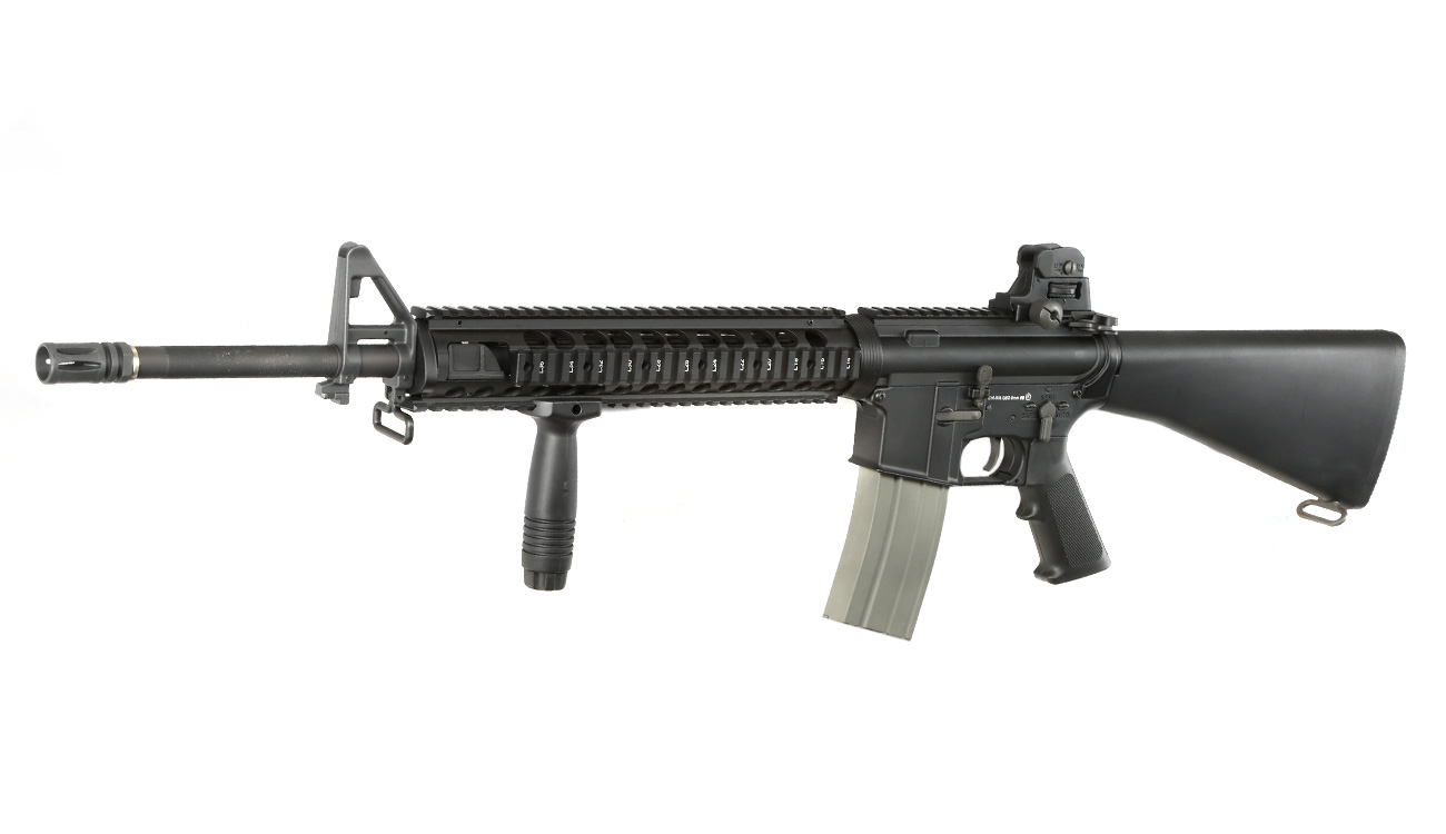 Ares M16 RIS Rifle Vollmetall EFC-System S-AEG 6mm BB schwarz