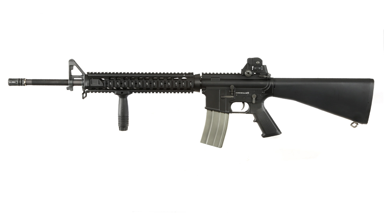 Ares M16 RIS Rifle Vollmetall EFC-System S-AEG 6mm BB schwarz Bild 1