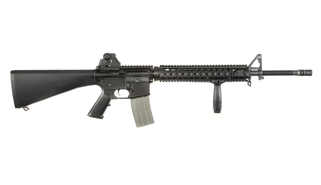 Versandrcklufer Ares M16 RIS Rifle Vollmetall EFC-System S-AEG 6mm BB schwarz Bild 2