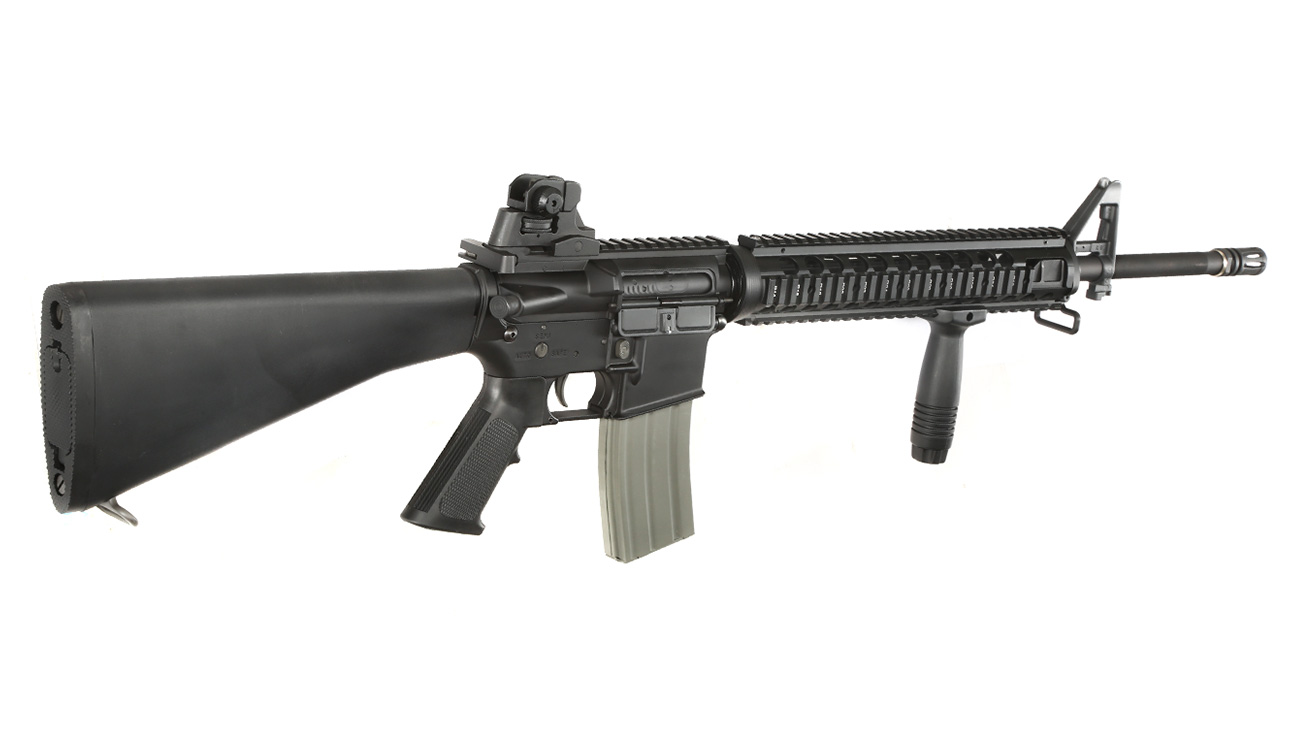 Versandrcklufer Ares M16 RIS Rifle Vollmetall EFC-System S-AEG 6mm BB schwarz Bild 3