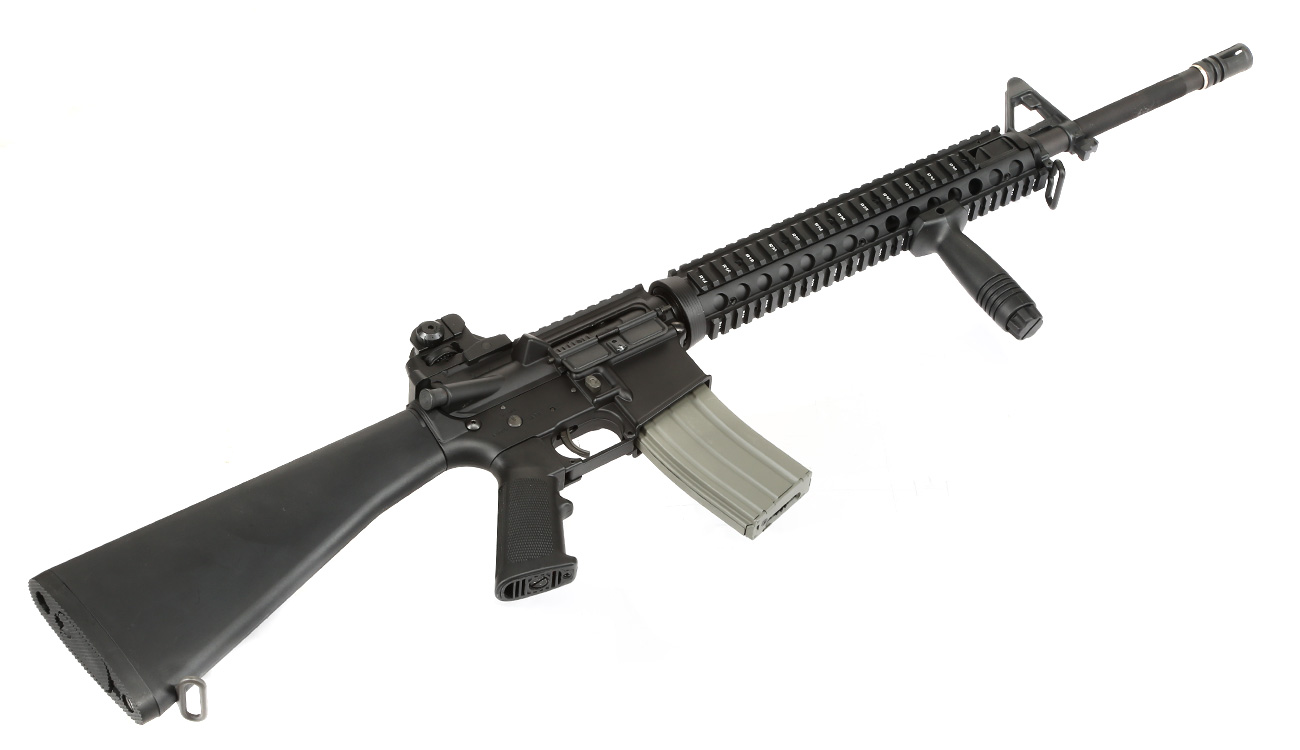 Versandrcklufer Ares M16 RIS Rifle Vollmetall EFC-System S-AEG 6mm BB schwarz Bild 4