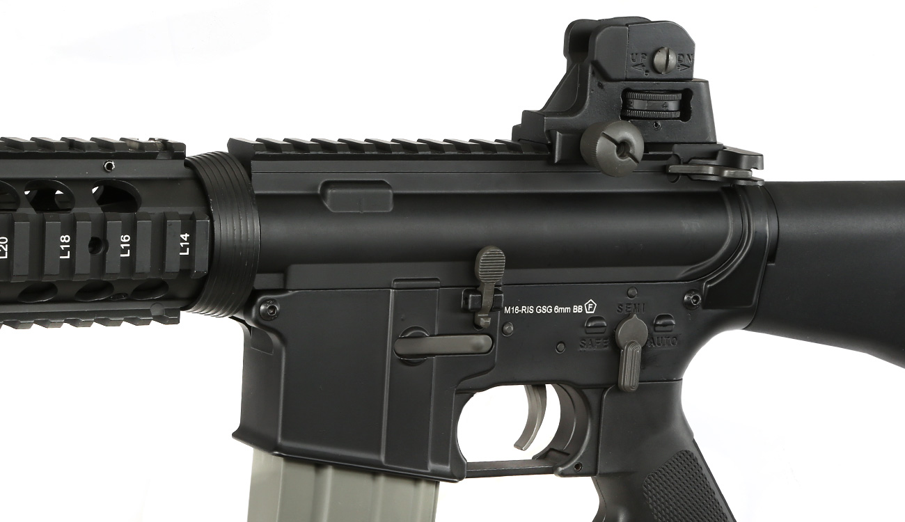 Versandrcklufer Ares M16 RIS Rifle Vollmetall EFC-System S-AEG 6mm BB schwarz Bild 6