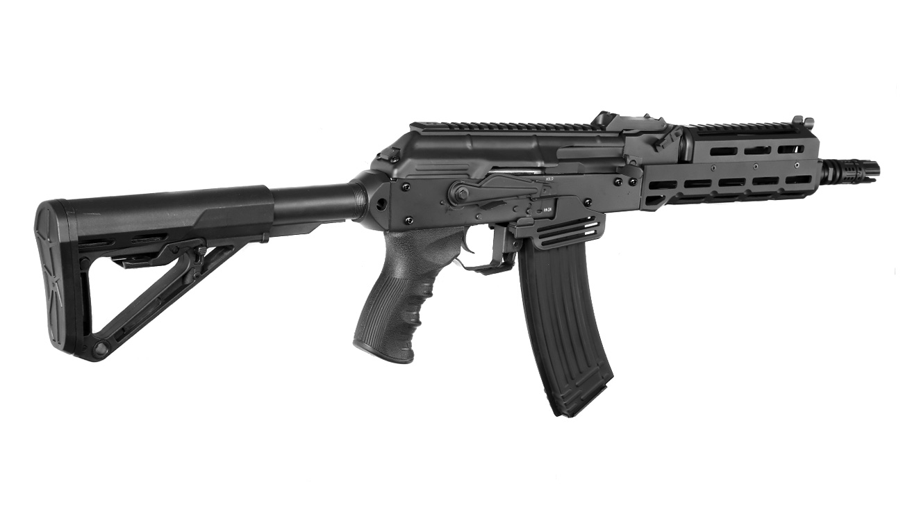 APS AK-74 Ghost Patrol Tactical Vollmetall BlowBack S-AEG 6mm BB schwarz Bild 3