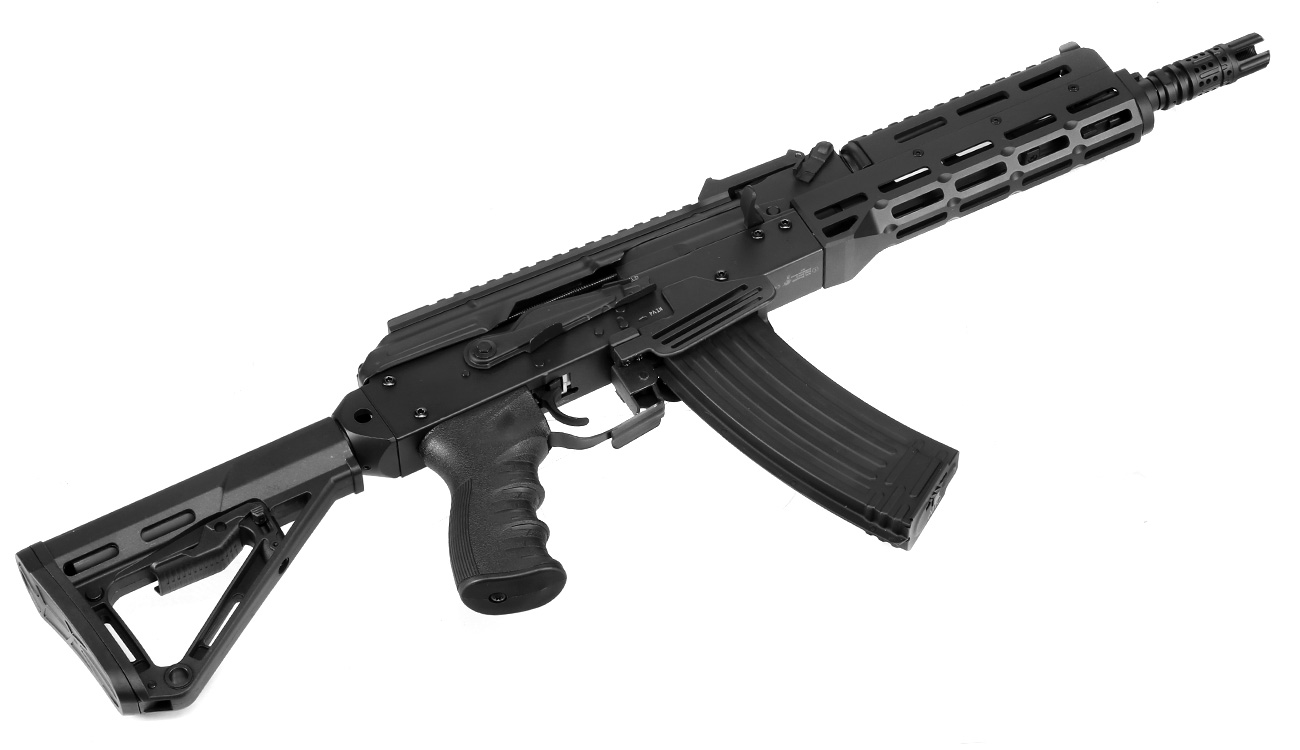APS AK-74 Ghost Patrol Tactical Vollmetall BlowBack S-AEG 6mm BB schwarz Bild 4
