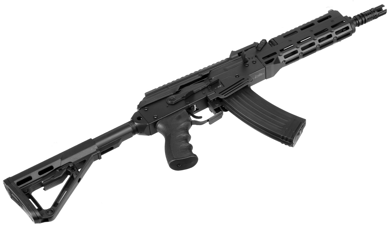 APS AK-74 Ghost Patrol Tactical Vollmetall BlowBack S-AEG 6mm BB schwarz Bild 5