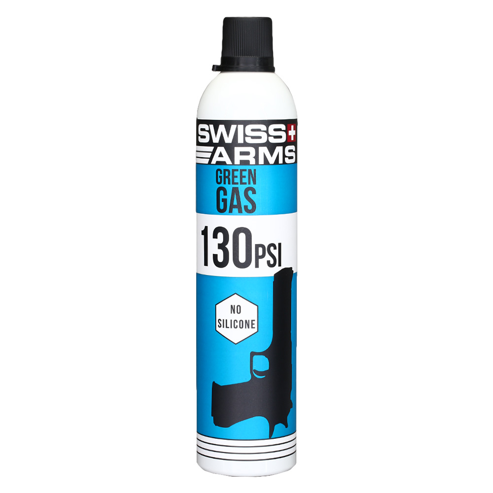 Swiss Arms 130 PSI Performance Green Gas ohne Silikonanteil 600ml