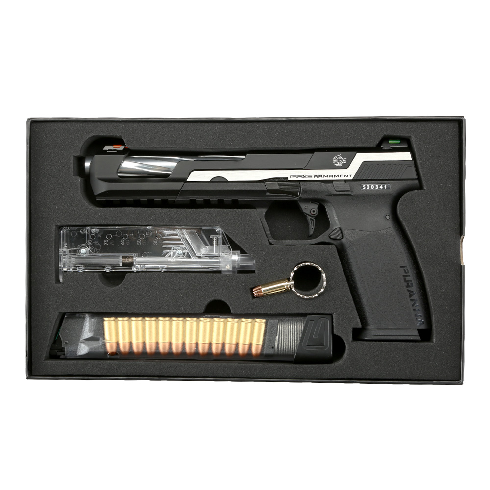 G&G Piranha SL mit Metallschlitten GBB 6mm BB Two-Tone Bild 11