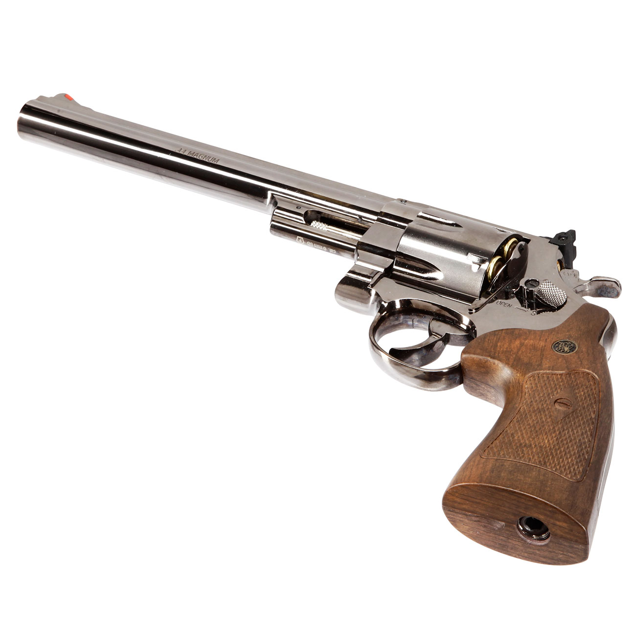 Smith & Wesson Model 29 8 3/8 Zoll Vollmetall CO2 Revolver 6mm BB Black-Chrome-Finish Bild 5