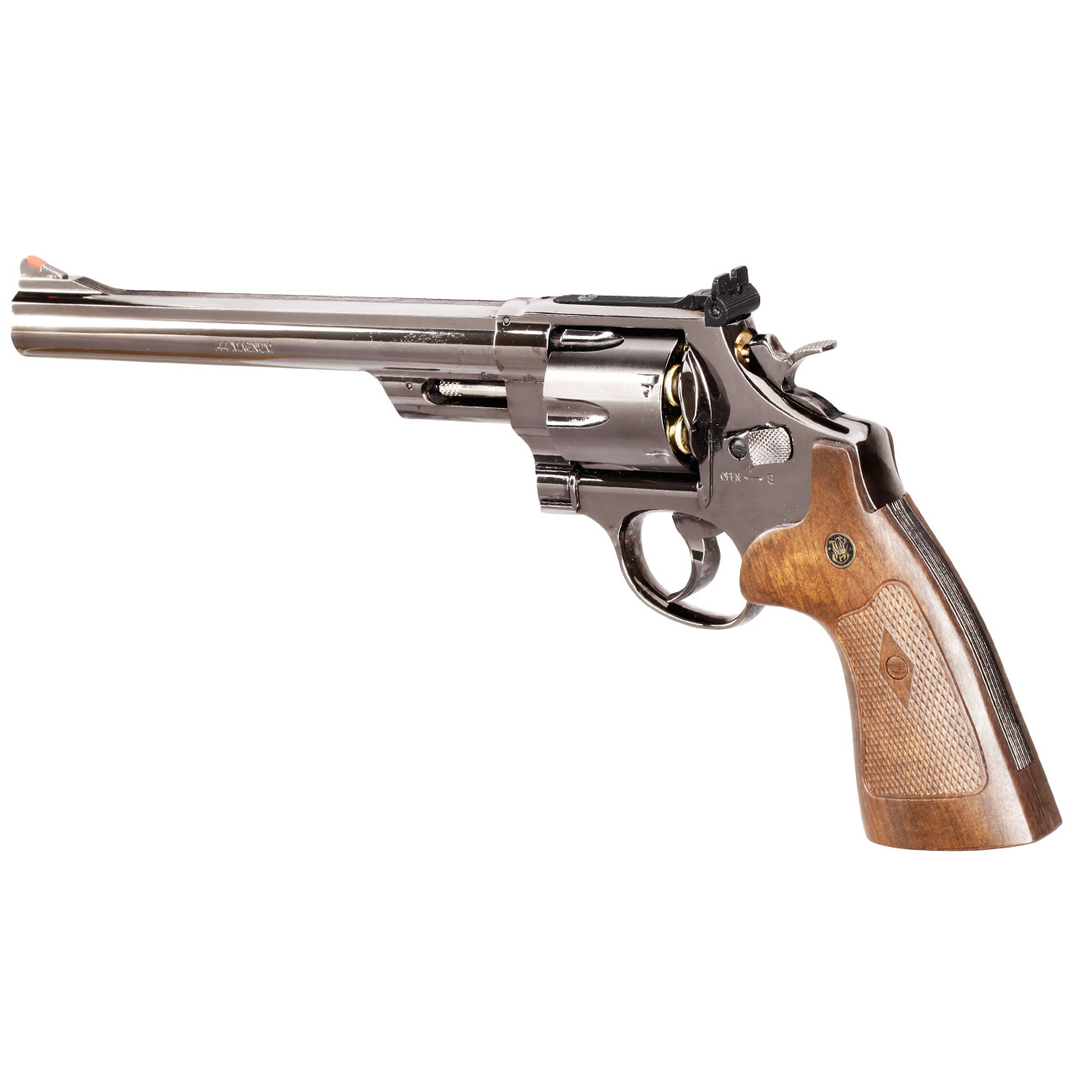 Smith & Wesson Model 29 8 3/8 Zoll Vollmetall CO2 Revolver 6mm BB Black-Chrome-Finish Bild 9