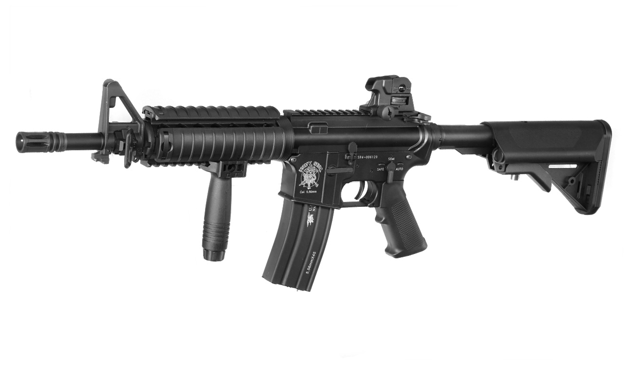 SRC M4 CQB Vollmetall Ace-Line GEN3 S-AEG 6mm BB schwarz