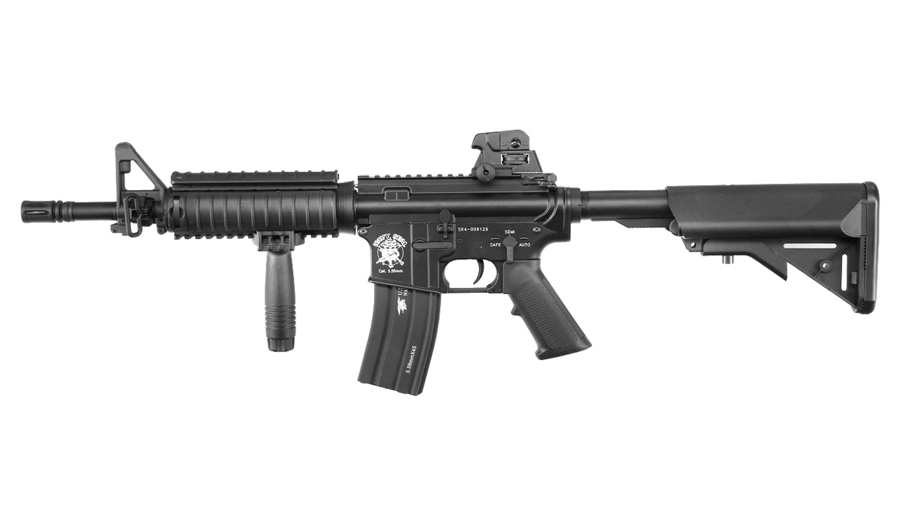 SRC M4 CQB Vollmetall Ace-Line GEN3 S-AEG 6mm BB schwarz Bild 1