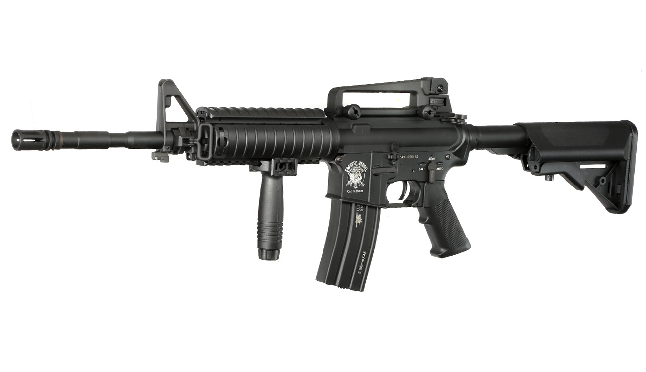 SRC M4A1 RIS Carbine Vollmetall Ace-Line GEN3 S-AEG 6mm BB schwarz