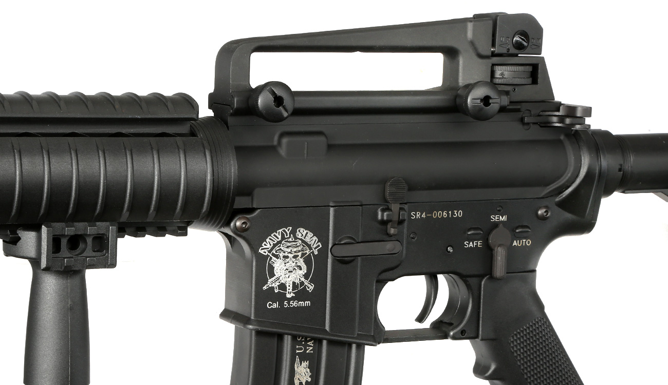 SRC M4A1 RIS Carbine Vollmetall Ace-Line GEN3 S-AEG 6mm BB schwarz Bild 7