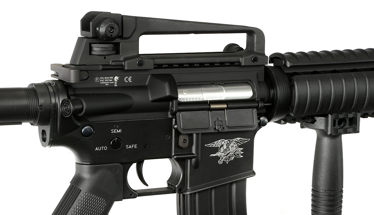 SRC M4A1 RIS Carbine Vollmetall Ace-Line GEN3 S-AEG 6mm BB schwarz Bild 8