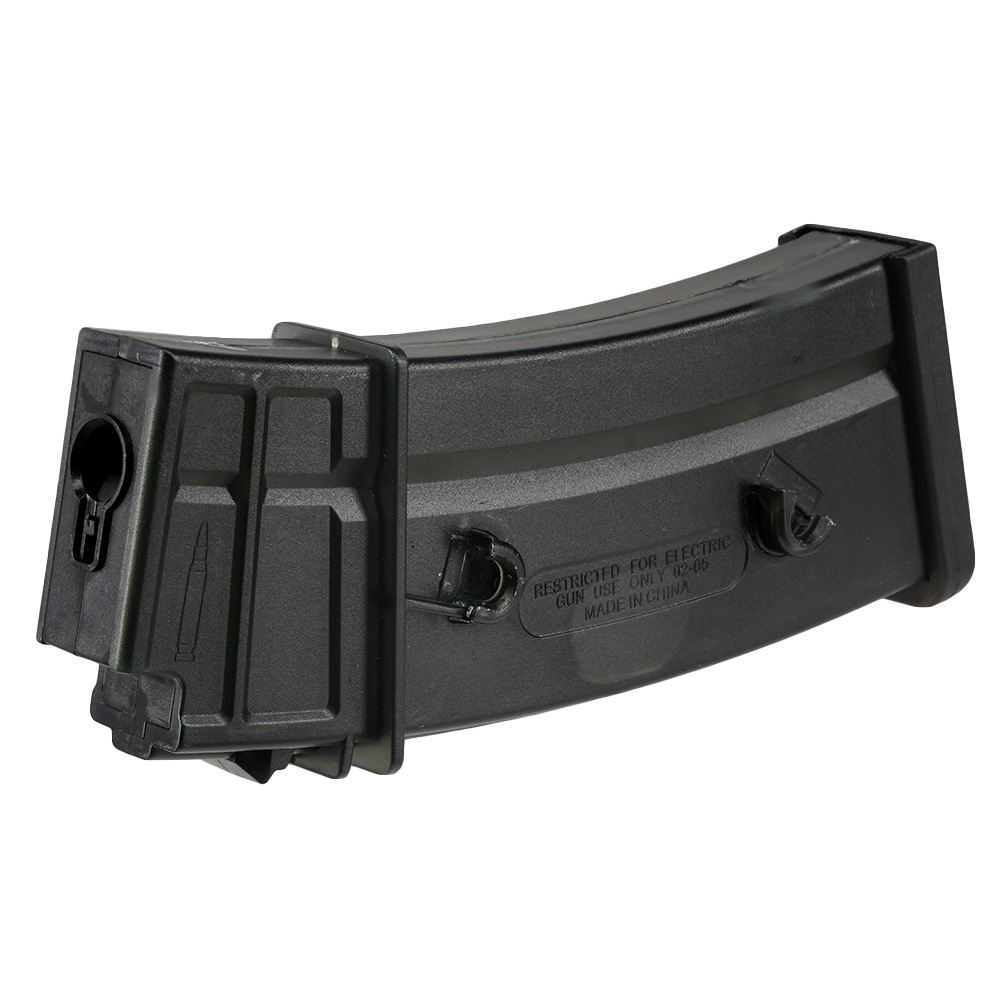 D-Day G36 DMag Silent Style Polymer-Magazin MilSim / Mid-Cap 30 / 125 Schuss schwarz