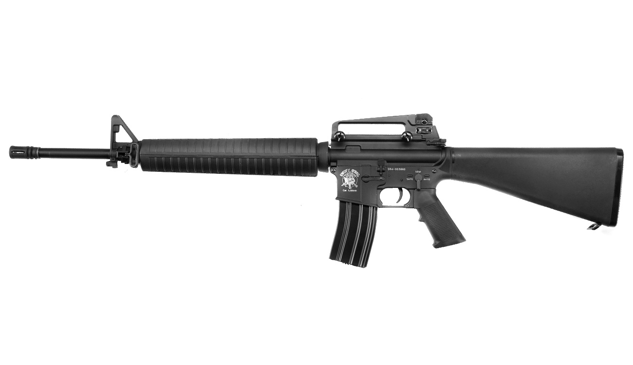 SRC M16A3 Rifle Vollmetall Ace-Line GEN3 S-AEG 6mm BB schwarz Bild 1