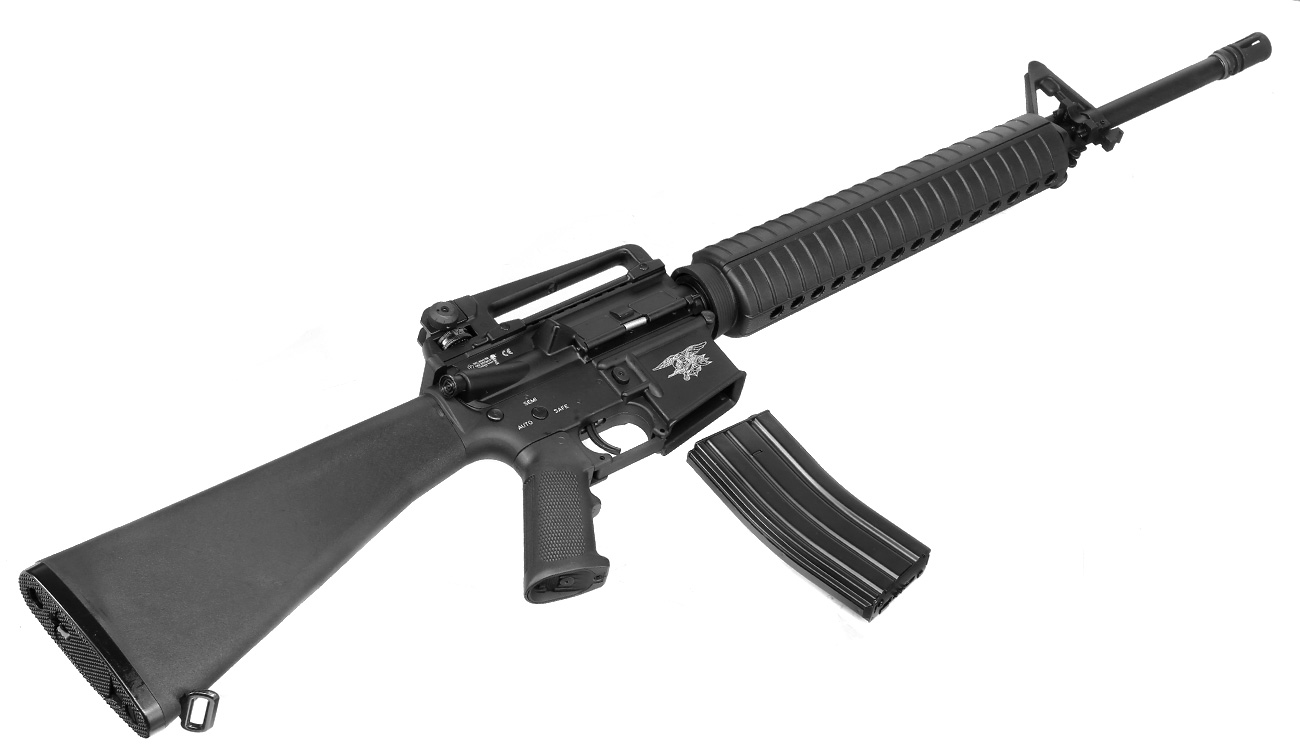 SRC M16A3 Rifle Vollmetall Ace-Line GEN3 S-AEG 6mm BB schwarz Bild 5