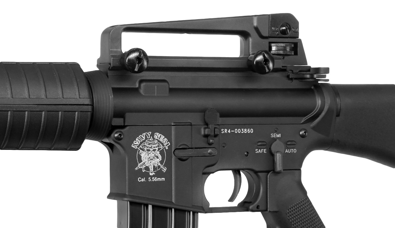SRC M16A3 Rifle Vollmetall Ace-Line GEN3 S-AEG 6mm BB schwarz Bild 7