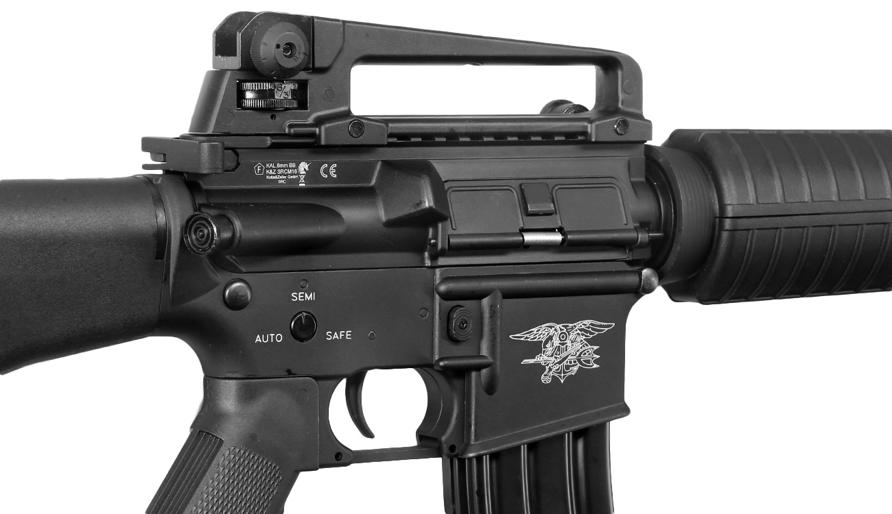 SRC M16A3 Rifle Vollmetall Ace-Line GEN3 S-AEG 6mm BB schwarz Bild 8