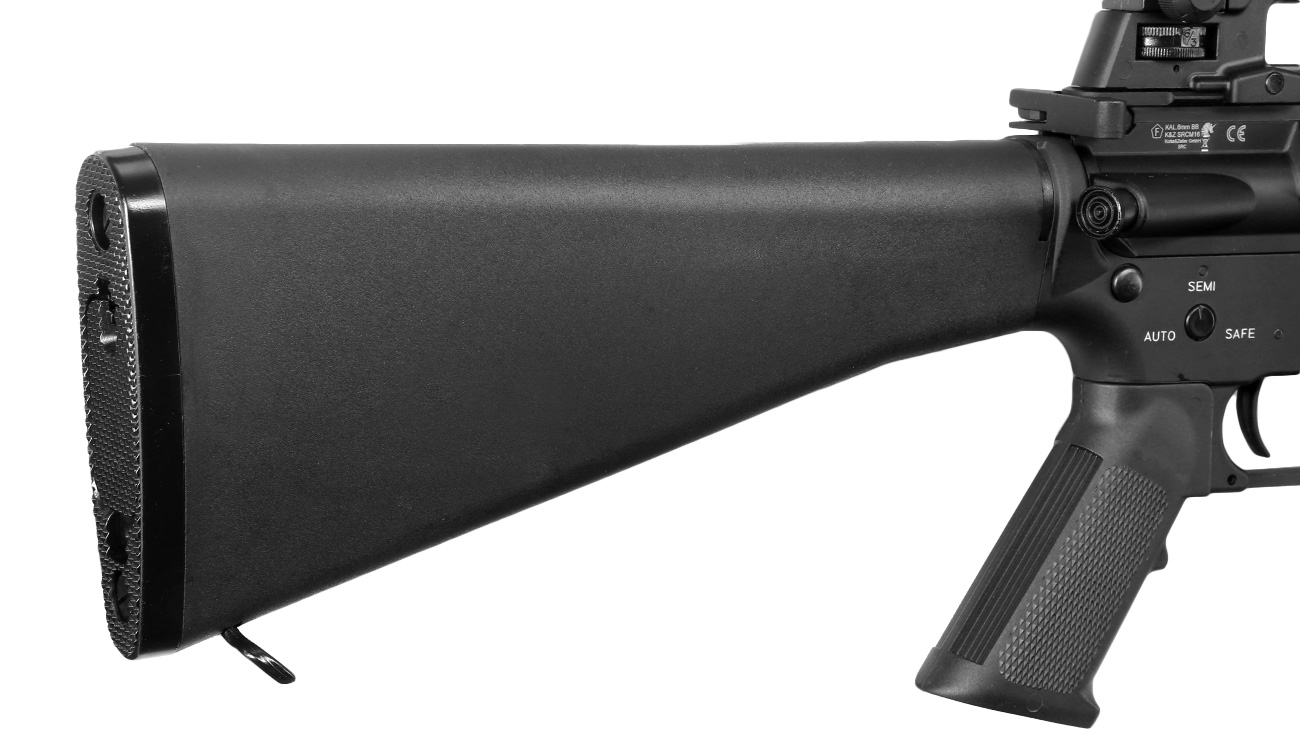 SRC M16A3 Rifle Vollmetall Ace-Line GEN3 S-AEG 6mm BB schwarz Bild 9