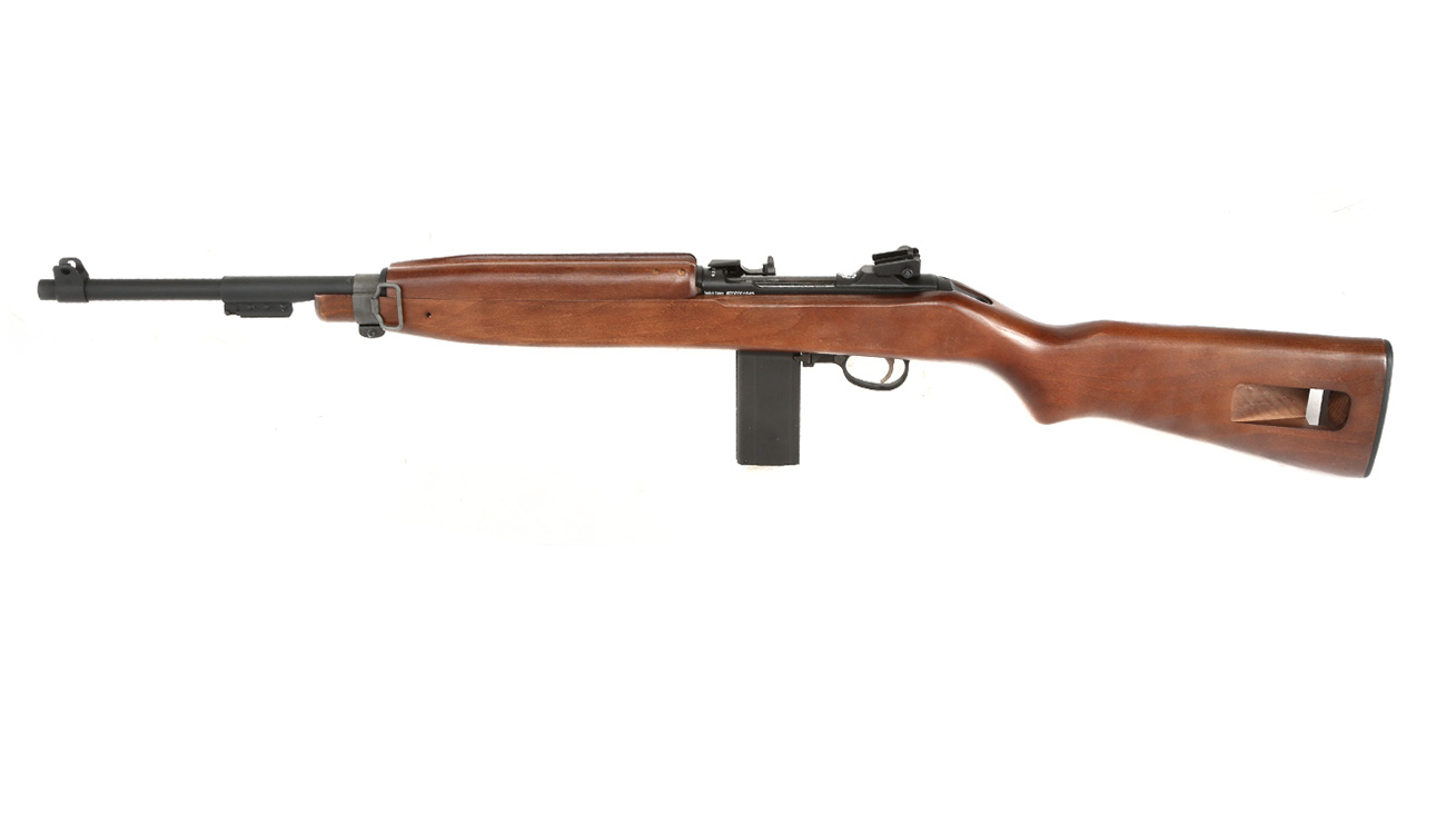 King Arms Springfield Armory M1 Carbine Vollmetall CO2 BlowBack 6mm BB Echtholz-Version Bild 1